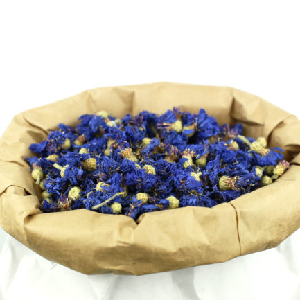 25 grammes de fleurs séchées de Bleuet bio pour créer votre infusion de Bleuet bio.