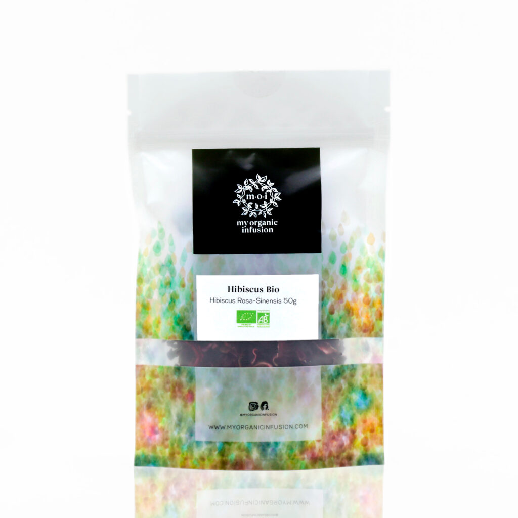 fleurs séchées d'hibiscus pour jus de Bissap