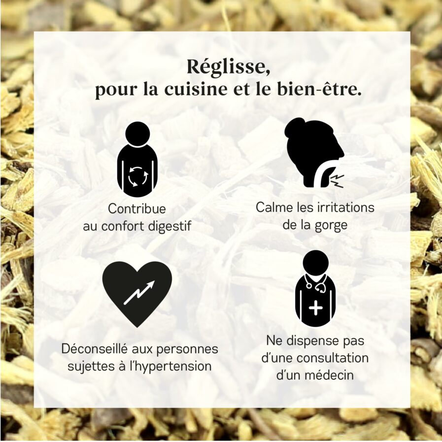 Bienfaits Réglisse bio