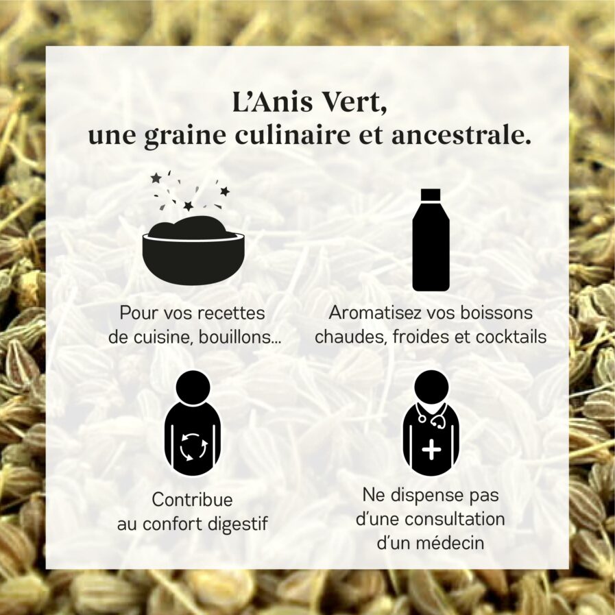 Bienfaits de l'Anis Vert