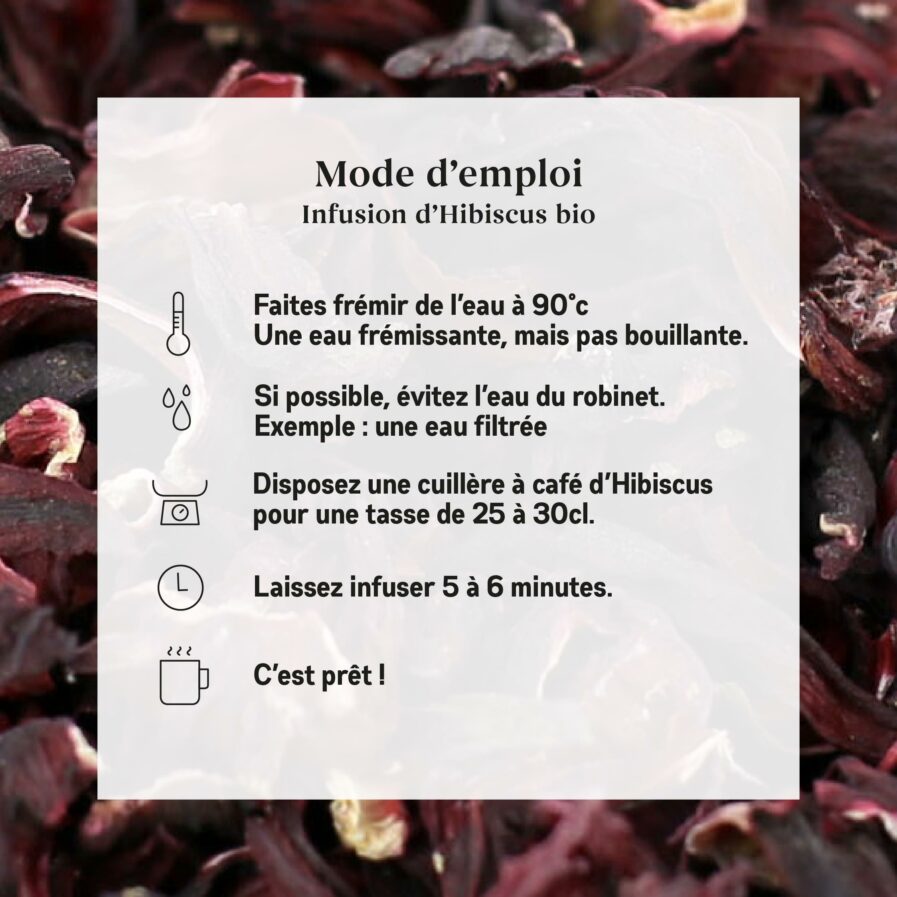 mode d'emploi Hibiscus bio