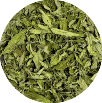 zoom sur la menthe nanah en feuille entière