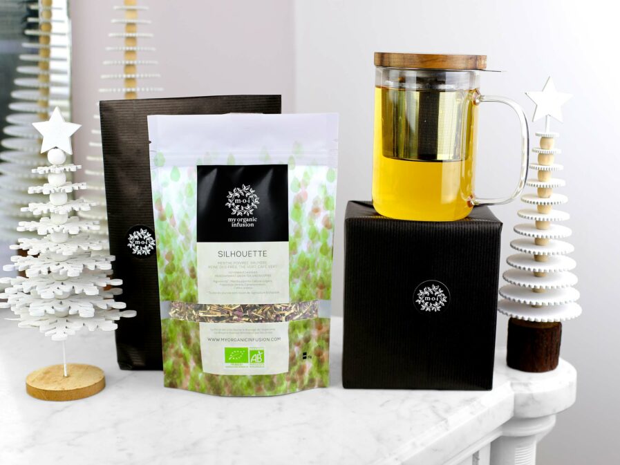 Noel450mlSilhouette infusion silhouette en vrac avec son mug infuseur inclus