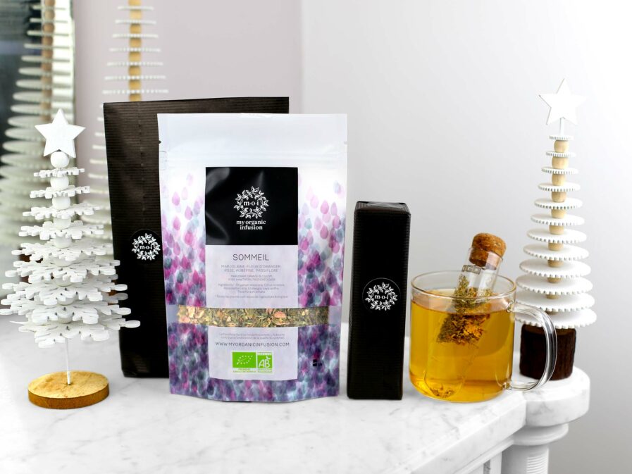 NoelYcareSommeil Infusion sommeil en vrac avec son infuseur en verre