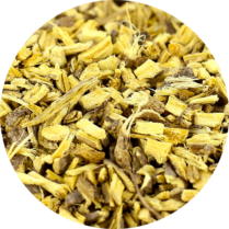 zoom sur la réglisse en racine coupée