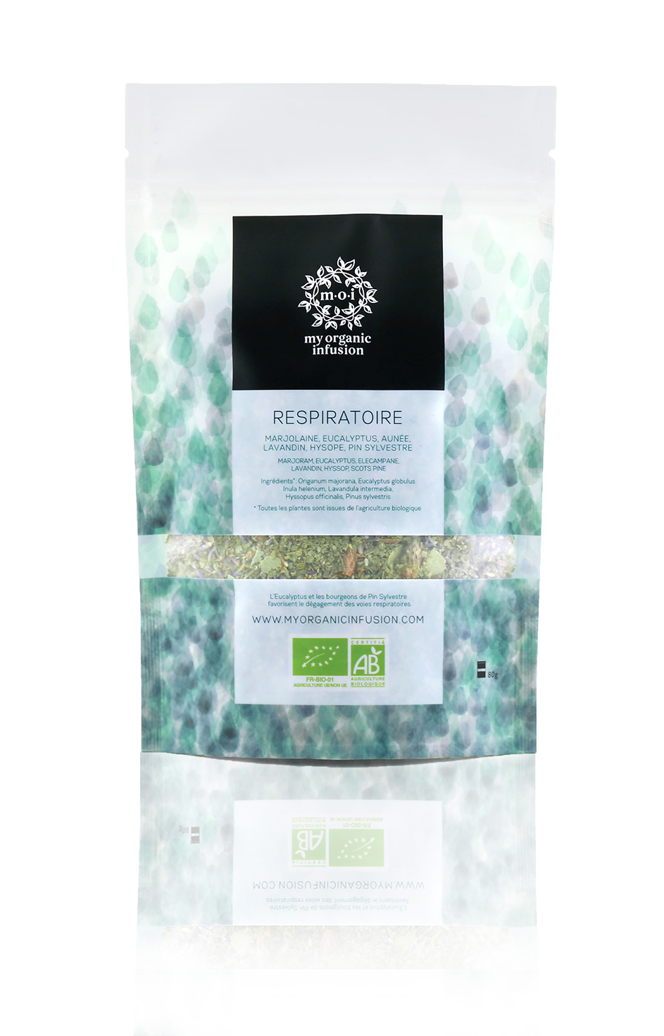 Photo d'une infusion en vrac respiratoire