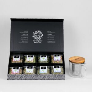 Coffret d'infusions avec un mug infuseur 300ml