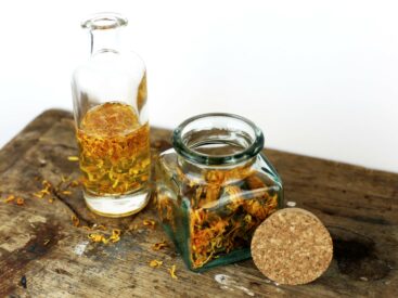 Recette huile au calendula