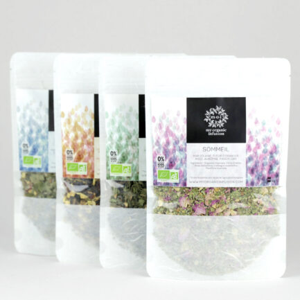 Offre 4 infusions en vrac, Sommeil, Détox, Energie et Relaxation