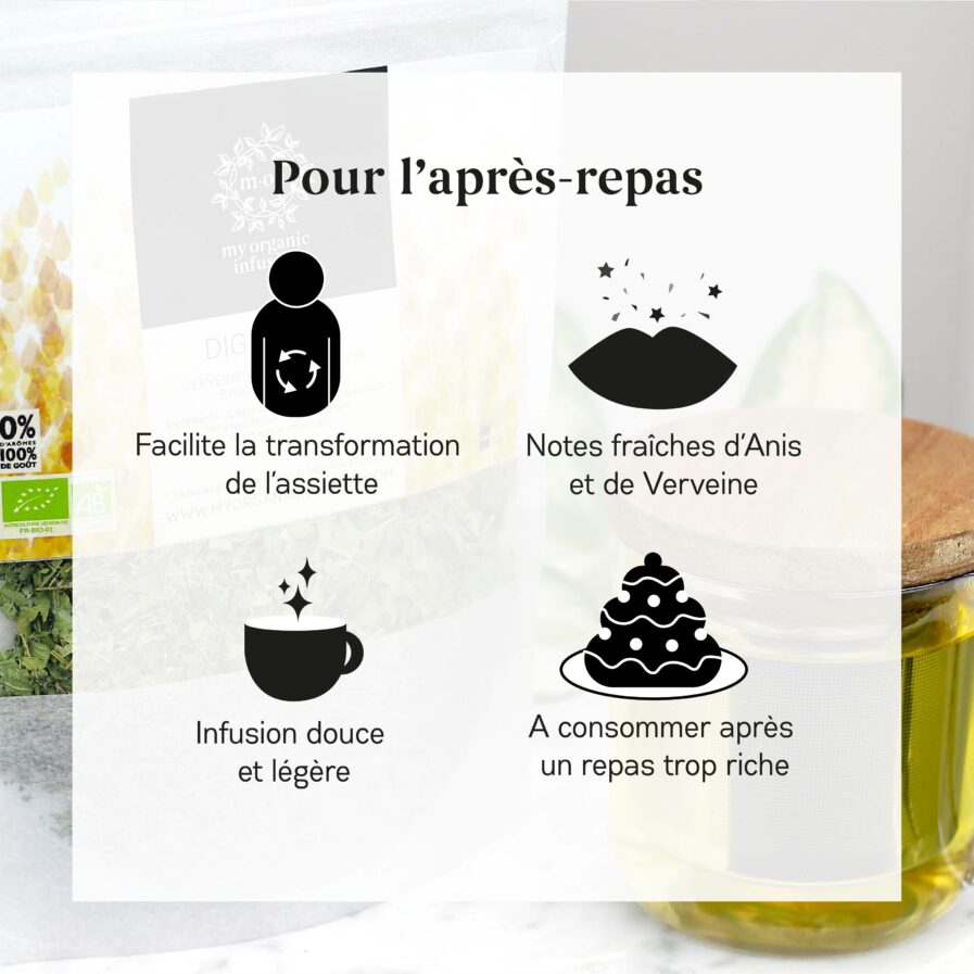 bienfaits de l'infusion digestion