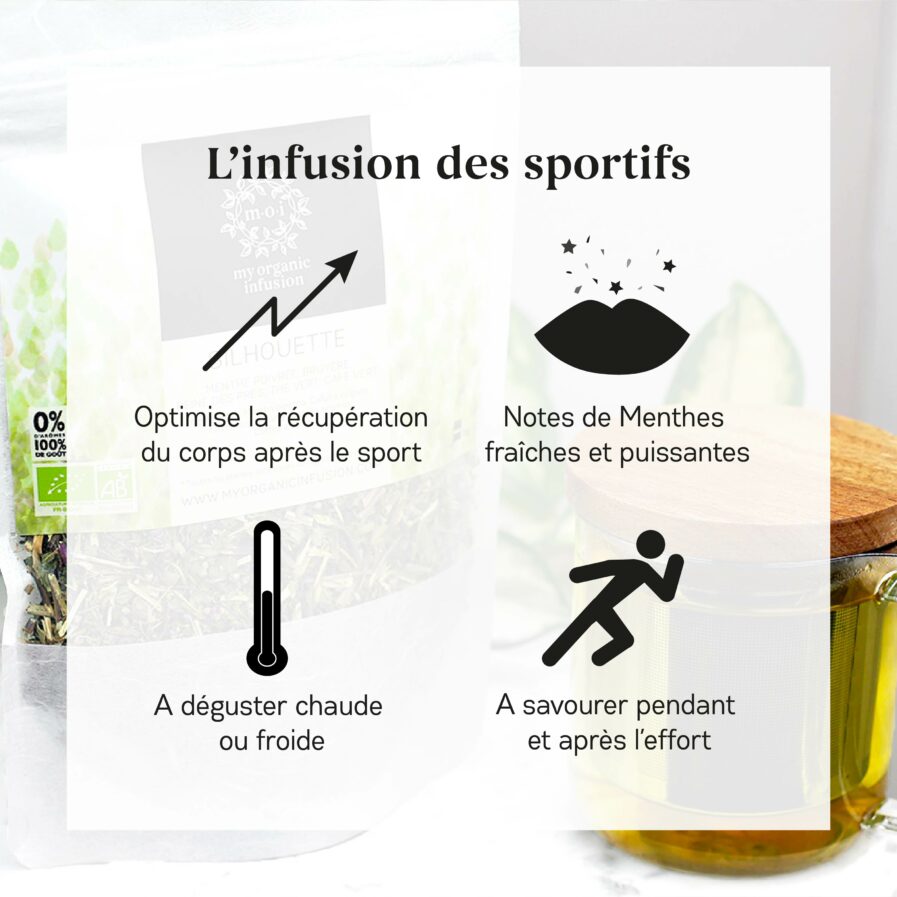 Les benefices de l'infusion silhouette