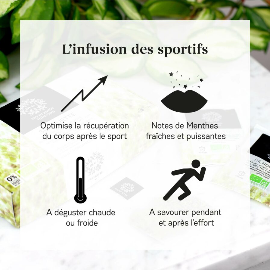 bienfaits de l'infusion Silhouette