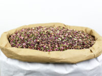 Infusion Rouge Rubis en vrac dans un sac d'herboriste