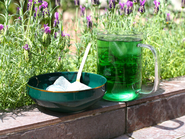 infusion glacée de malachite