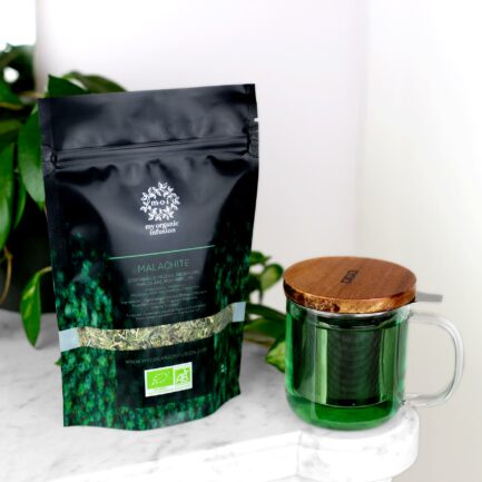 infusion Amethyste avec son mug infuseur inclus de 300ml