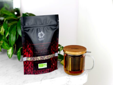 infusion Rubis avec son mug infuseur inclus de 300ml