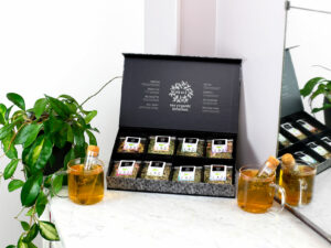 Coffret d'infusions en vrac avec ses deux infuseurs inclus