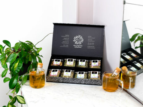 Coffret d'infusions en vrac avec ses deux infuseurs inclus