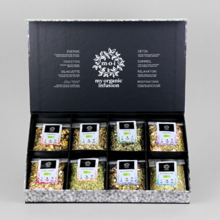 coffret d'infusions vrac 4x3
