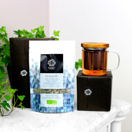 infusion relaxation en vrac infuseur inclus et son paquet cadeau