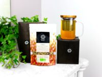infusion Énergie en vrac infuseur inclus et son paquet cadeau