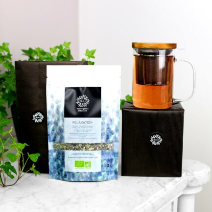 Infusion vrac relaxation et son mug infuseur 450ml