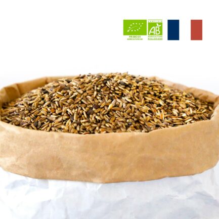 Chardon Marie bio en semence entière dans son sac herboriste