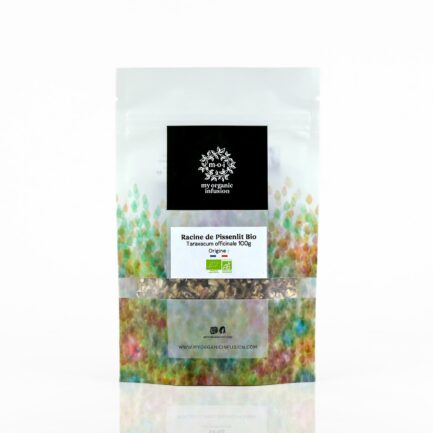 racine de pissenlit bio origine france dans son doypack de 100g