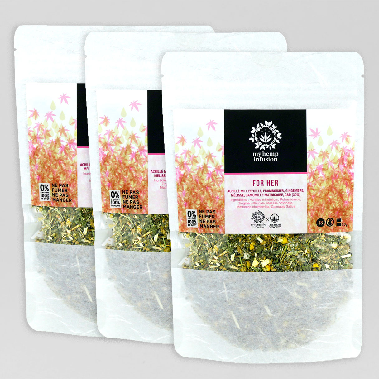 2+1ForHer Offre 2+1 Infusion CBD For Her