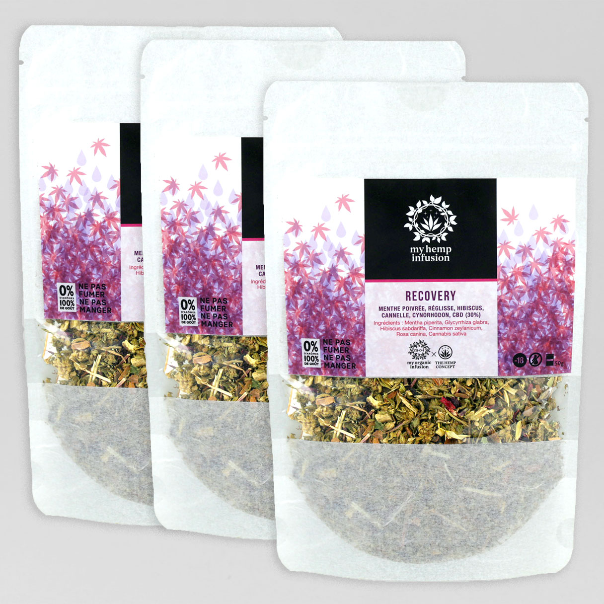 2+1Recovery Offre 2+1 Infusion CBD Recovery