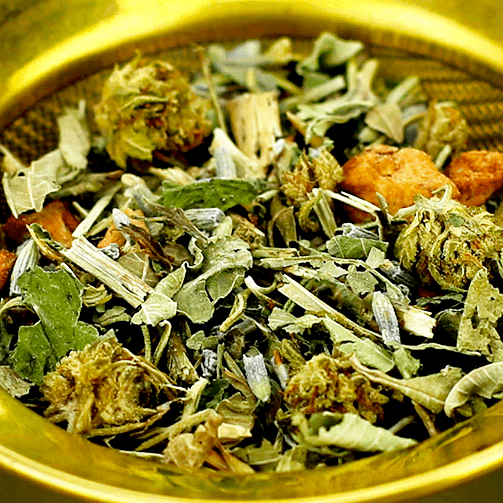 Zoom sur la composition de l'infusion CBD namastée