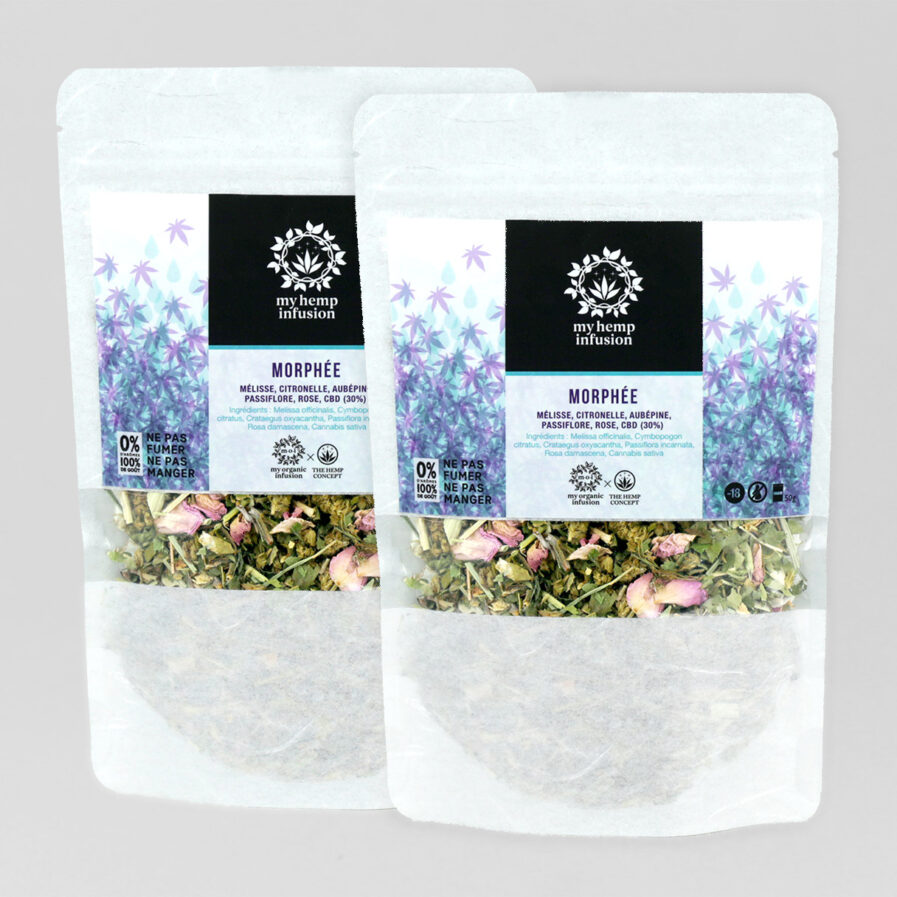 photo produit de l'offre 2 infusions morphée 50g