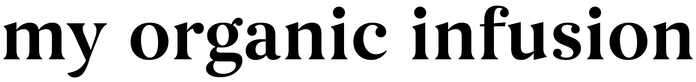 Logo du menu My Organic Infusion