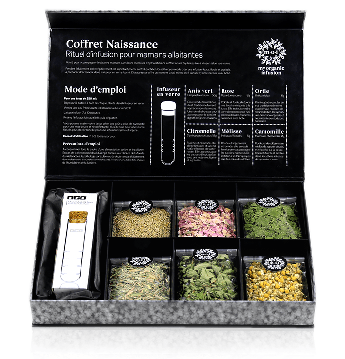 Packshot coffret de naissance